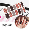 Nail Art Farbe Nagel Aufkleber Einfache Mode