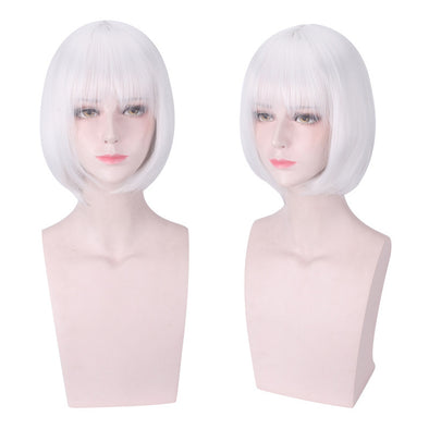 cosplay wig silver grey