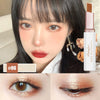 Тіні для повік Lazy Eyeshadow Stick Stereo Gradient Shimmer Double Color Eye Shadow Pen Водостійкі Тіні для повік, які легко наносити