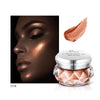 Gesichts-Highlighter Jelly Gel Meerjungfrau Lidschatten Glow Body Glitter Festival Make-up Iluminador Gold Liquid Highlighter Bronzer