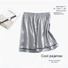 Men's Ice Silk Thin Large Size Pajamas Shorts