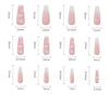 Women's Detachable Long Ballerina Nail Stickers