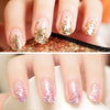 DIY 48 color glass bottle glitter sequin manicure jewelry