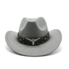 Polyester Retro Jazz Western Cowboy Hat