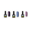 Nail free, long-lasting, non-toxic, nail polish, ROSALIND phototherapy glue, star studded rainbow system.