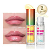 Verblassende Lippenlinien und Lipgloss