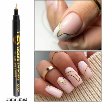 Creative DIY Hand-painted Graffiti Quick-drying Golden Acrylic Marker Pen