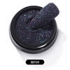 Nail Art Woolen Powder Starlight Black Gauze Sugar Powder Nail Art Accessories