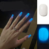 Fluorescent Nail Polish Glue Is Fashionable