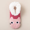 Thickened Room Socks Indoor Non-slip Silicone Lambswool Socks