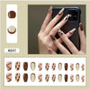 Removable Wearable False Nail With Diamond