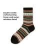 Retro Ethnic Style Rhombus Mid-calf Socks