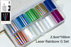 Nail Art Transfer Foils Set Of 12