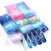 Night Sky Milky Way Nail Art Starry Sky Paper