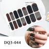 Nail Art Farbe Nagel Aufkleber Einfache Mode