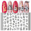 Japanese Three-dimensional 5D Embossed Nail Stickers