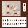 Hollow Love French Nail Art Patch Abnehmbares Fertigprodukt