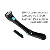 Back electric shaver Battery back shaver Collapsible long handle