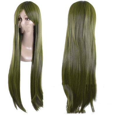 Anime wig, long straight hair