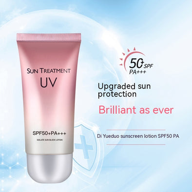 Сонцезахисний крем SPF50 Ізоляція УФ-захист Літо