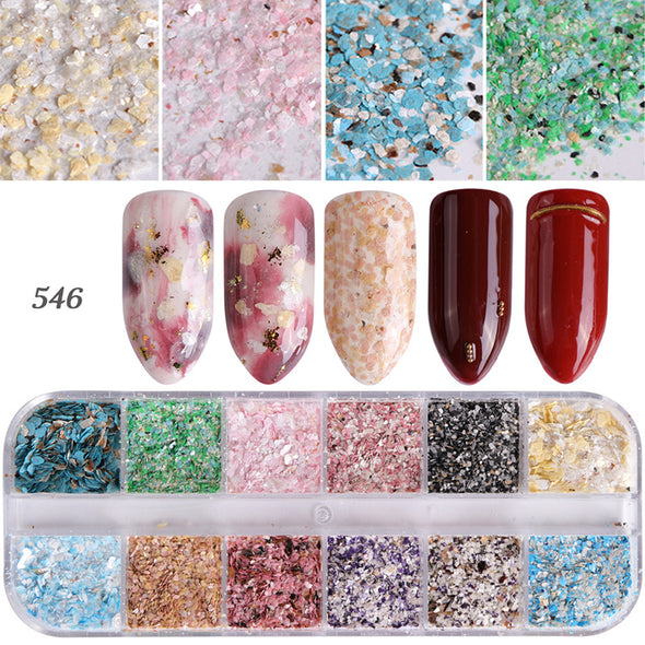 Nail polish glitter