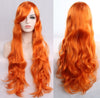 Anime cos wig color 80cm long curly cosplay role playing