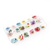 12 Box Box Nail Dry Flower Jewelry