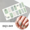 Nail Art Color Nail Stickers Simple Fashion