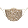 Hot Rhinestone Mask Dust Filter Black Fashion