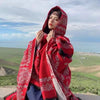 Ethnic Style Desert Seaside Photograph Cloak Autumn And Winter Artificial Cashmere Scarf