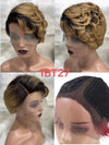 T-shaped Bob Head Wizard Cut Wig Can Be Hot Dyed