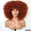 African Small Curly Hair Afro Wig Headgear