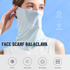 Summer Face Cover Face Scarf Balaclava UV Protction Earloop Neck Gaiter Breathable Outdoor Sports Women