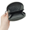 Hot Diamond Pouch Curved Geldbörse Schwarz