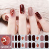 Simple Autumn And Winter Gel Nail Stickers