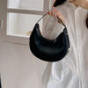 Handbag Crescent Metal Buckle Small Round Bag Women