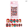 Christmas Cute Children Nails 24 Pieces Wearable