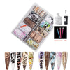 Nail Art Transfer Foils Set Of 12