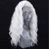 European and American chemical fiber front lace wig