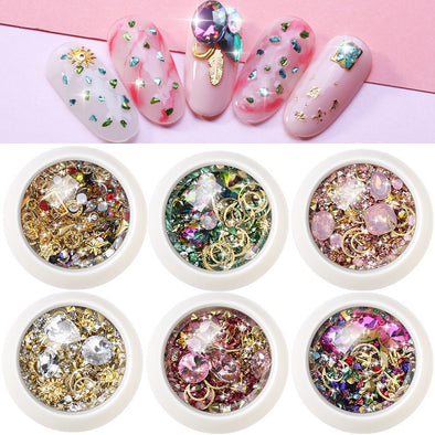 New Nail Art Jewelry Nail Diamond Nail Rivet