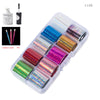 Nail Art Transfer Foils Set Of 12