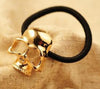 European and American accessories punk solid metal bone skull skull skull hair rings