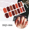 Nail Art Farbe Nagel Aufkleber Einfache Mode