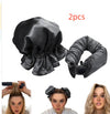 New Heatless Curl Stick With Cloth Cover Cute Ball Head Hair Curler Headband Hair Rollers Wave Form Curling Rod Hair Style Tools Gadgets