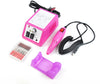 2000 nail polishing machine electric nail polisher set 35000 turn red box light new portable