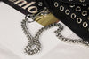 Punk Belt Bag Belt Chain Decoration Rivet Hollow-out Small Bag Belt