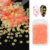 Butterfly Flower Nail Art Sequins Crystal Nail Glue