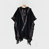 Casual Versatile Personality Border Dark Pattern Shawl Scarf