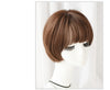 Wig female short hair Korean air bangs bobo wave head realistic chemical fiber wig headgear