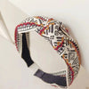 Lazybones New Retro Ethnic Temperament Knotted Headband